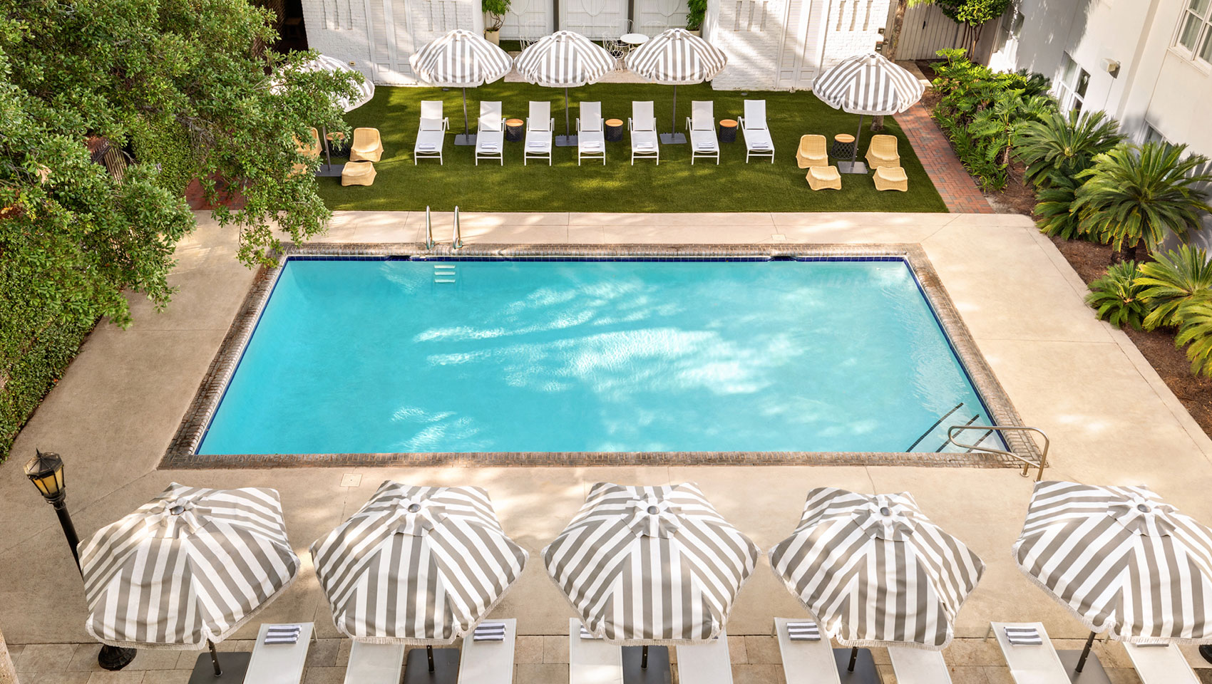 The Kimpton Brice Hotel Pool Terrace