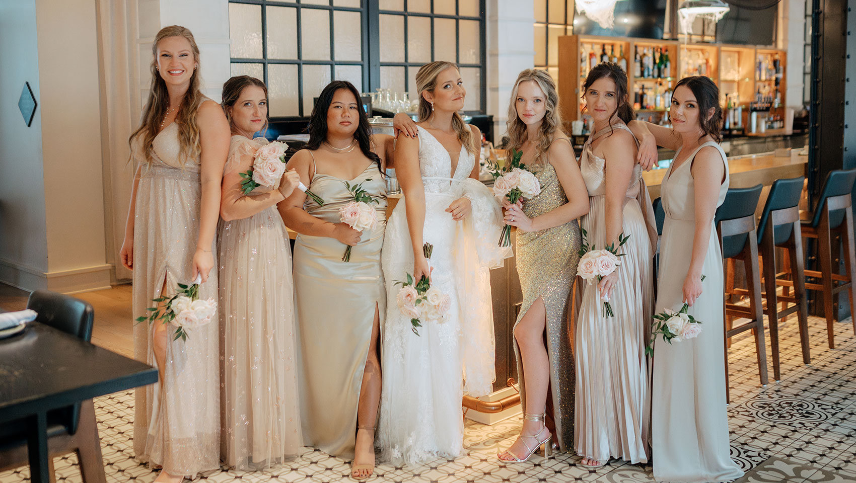 Bride & Bridesmaids