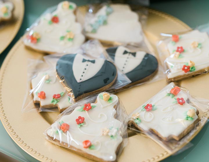 wedding sugar cookies