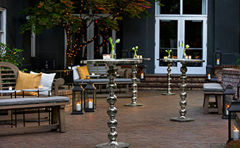 The Kimpton Brice Hotel secret garden